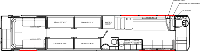Red October Floorplan