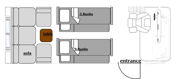 Seek Irony Floorplan