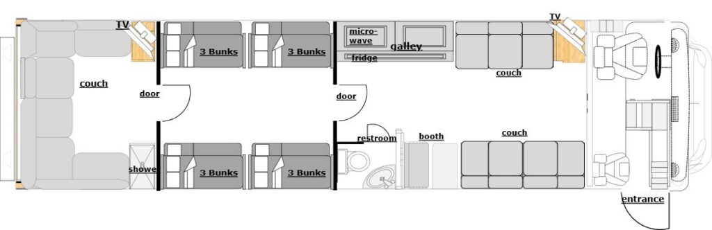 Ole Blue Floorplan