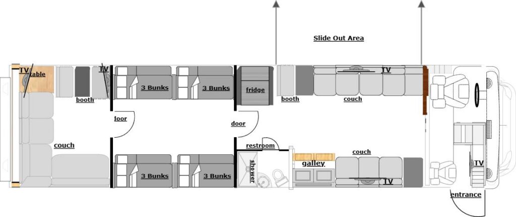 Nite Rider Floorplan
